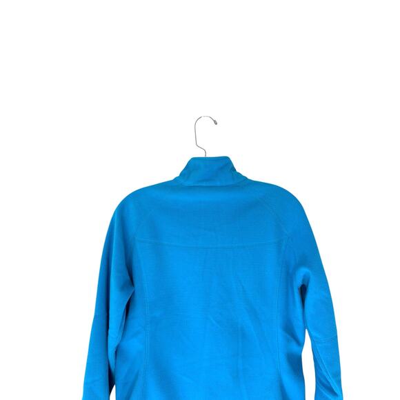 REI Fleece Jacket Women's Blue Full Zip Outdoor Hiking Gorp Cozy Soft Medium - Picture 8 of 12
